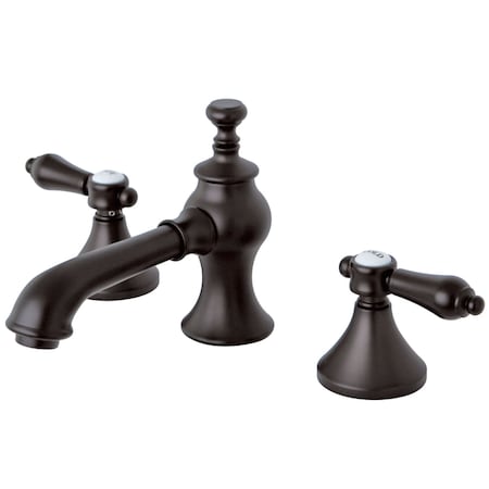 Kingston Brass KC7065BAL 8" Widespread Bathroom Faucet, Oil Rubbed Bronze KC7065BAL